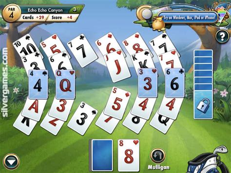 fairway gcarterpughpolf solitaire game silver.